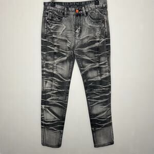 Mars Denim Z Andera Jeans 31 Mens Streetwear Style 520 Retro Baggy Tapered Slim